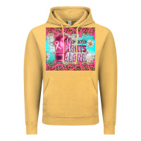 Vintage Mustard Breast cancer  no one fıghts alone tumbler Vintage Hoodie - Artiststas