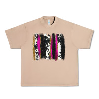 Burro cow , yellow and pink glitter brushstrokes Urban Heavy Tee - AdoDesignShop