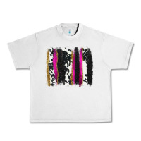 Lunar Rock cow , yellow and pink glitter brushstrokes Urban Heavy Tee - AdoDesignShop