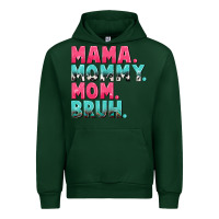 Forest Green Mama Mommy Mom bruh Mother's Day Urban Hoodie - CowGirlArtShop