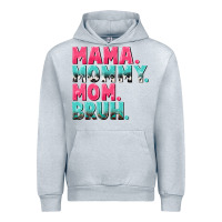 Heather Grey Mama Mommy Mom bruh Mother's Day Urban Hoodie - CowGirlArtShop