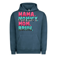 Pigment Midnight Navy Mama Mommy Mom bruh Mother's Day Urban Hoodie - CowGirlArtShop