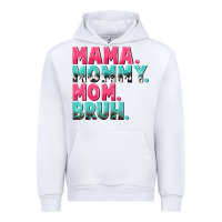 White Mama Mommy Mom bruh Mother's Day Urban Hoodie - CowGirlArtShop