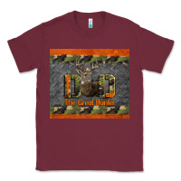 Burgundy Western Dad The Great Deer Hunter Classic Tee - LillyAllenDesigns