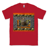 Red Western Dad The Great Deer Hunter Classic Tee - LillyAllenDesigns