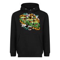 Black Guerrero Map Heavyweight Hoodie - RanaPortraitStore