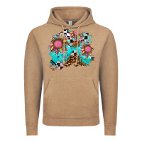 Vintage Coffee race sunflower patches Vintage Hoodie - AdoDesignShop