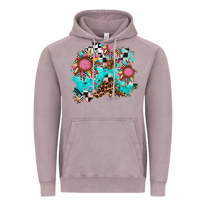 Race Sunflower Patches Vintage Hoodie by AdoDesignShop | Teevron
