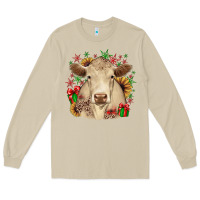 Mushroom christmas charolais Long Sleeve Tee - JahusDesignShop