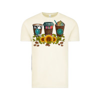 Vintage Arctic coffee group and sunflowers Vintage Tee - Artiststas