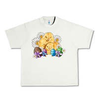 Pistachio chicks eggs daisy easter Urban Heavy Tee - Artiststas