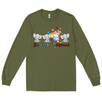 Army Green it's okay to be different Long Sleeve Tee - MaliasSmallBusiness