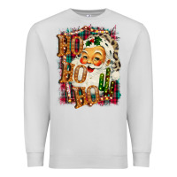 Dove Grey Ho Ho Ho Santa Premium Sweatshirt - Bettercallsaul