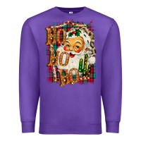 Purple Ho Ho Ho Santa Premium Sweatshirt - Bettercallsaul