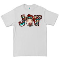 Dove Grey christmas joy cow Premium Tee - RanaPortraitStore