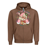 Chestnut mexican christmas Zipper Hoodie - MaliasSmallBusiness