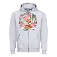 Heather Grey mexican christmas Zipper Hoodie - MaliasSmallBusiness