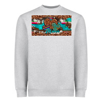 Heather Grey hearts mama license plate Heavyweight Sweatshirt - Artiststas
