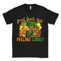 Black dead inside but feeling lucky Classic Tee - NancyCooperArtShop