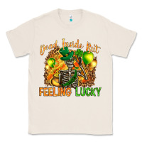 Natural dead inside but feeling lucky Classic Tee - NancyCooperArtShop