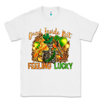White dead inside but feeling lucky Classic Tee - NancyCooperArtShop