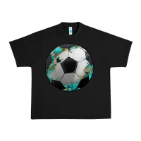 Black western sport soccer camouflage turquoise pattern Urban Heavy Tee - Artiststas
