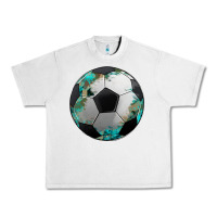 Lunar Rock western sport soccer camouflage turquoise pattern Urban Heavy Tee - Artiststas