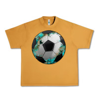 Peanut Butter western sport soccer camouflage turquoise pattern Urban Heavy Tee - Artiststas
