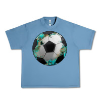 Pebble Blue western sport soccer camouflage turquoise pattern Urban Heavy Tee - Artiststas