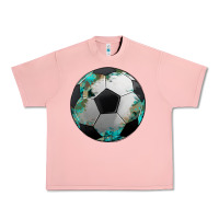 Salmon western sport soccer camouflage turquoise pattern Urban Heavy Tee - Artiststas