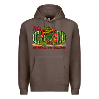 Coffee With God All Things Are Possible Mexico Premium Hoodie - texasbilliewilder