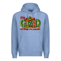 Colony Blue With God All Things Are Possible Mexico Premium Hoodie - texasbilliewilder