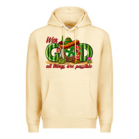 Pina Colada With God All Things Are Possible Mexico Premium Hoodie - texasbilliewilder