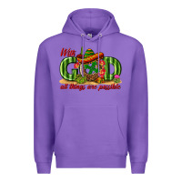 With God All Things Are Possible Mexico Premium Hoodie | Teevron