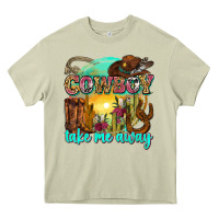 Mossy cowboy take me away Heavy Core Tee - Zillion Design Studio