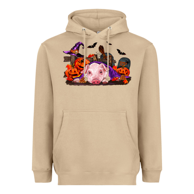 Halloween Baby Pig Heavyweight Hoodie by RanaPortraitStore | Teevron