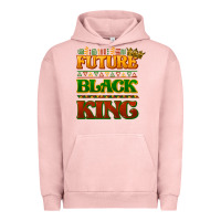 Pigment Salmon Future black king Urban Hoodie - HowdyJamesFarm