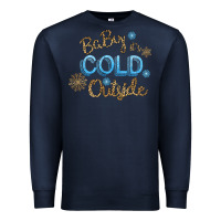 Navy Baby It s Cold Outside Premium Sweatshirt - Bettercallsaul