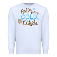 White Baby It s Cold Outside Premium Sweatshirt - Bettercallsaul