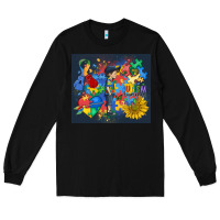 Black autism awareness Long Sleeve Tee - MaliasSmallBusiness