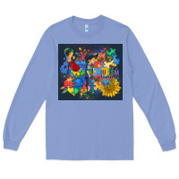 Colony Blue autism awareness Long Sleeve Tee - MaliasSmallBusiness