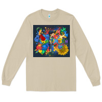 Mushroom autism awareness Long Sleeve Tee - MaliasSmallBusiness