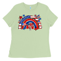 Matcha American rainbow Ladies Tee - Zillion Design Studio