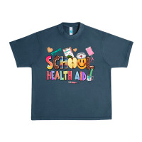 Midnight Navy school healt aid Urban Heavy Tee - AdoDesignShop