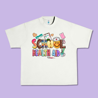 School Healt Aid Urban Heavy Tee Designed By Adodesignshop