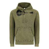 Vintage Olive Nature Guitar Vintage Hoodie - Bettercallsaul