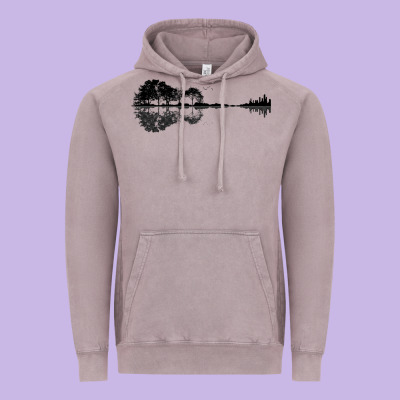 Nature Guitar Vintage Hoodie Designed By Bettercallsaul