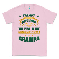 Bubblegum Pink i'm not retired i'm a professional grampa Classic Tee - Jasminsmagicworld