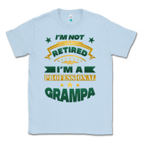 Dusty Blue i'm not retired i'm a professional grampa Classic Tee - Jasminsmagicworld