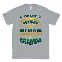 Heather Grey i'm not retired i'm a professional grampa Classic Tee - Jasminsmagicworld